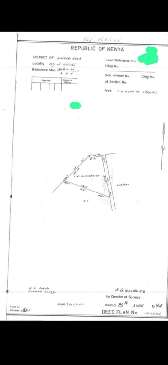 0.5 acre plot for sale in Likoni close, Dennis pritt road