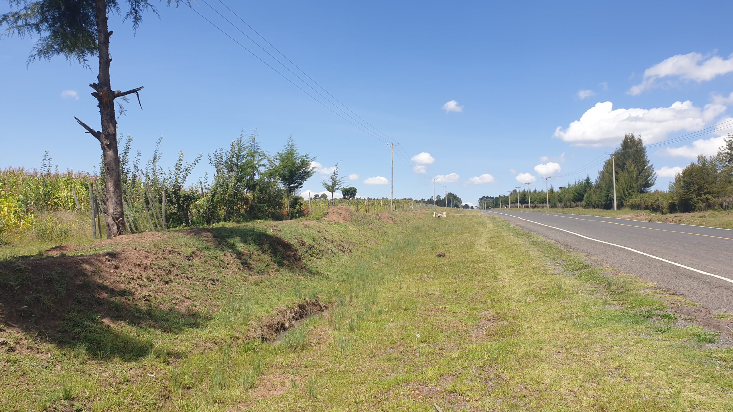 0.6 Acres for Sale Fronting Ol KalouβNjabini Tarmac Road