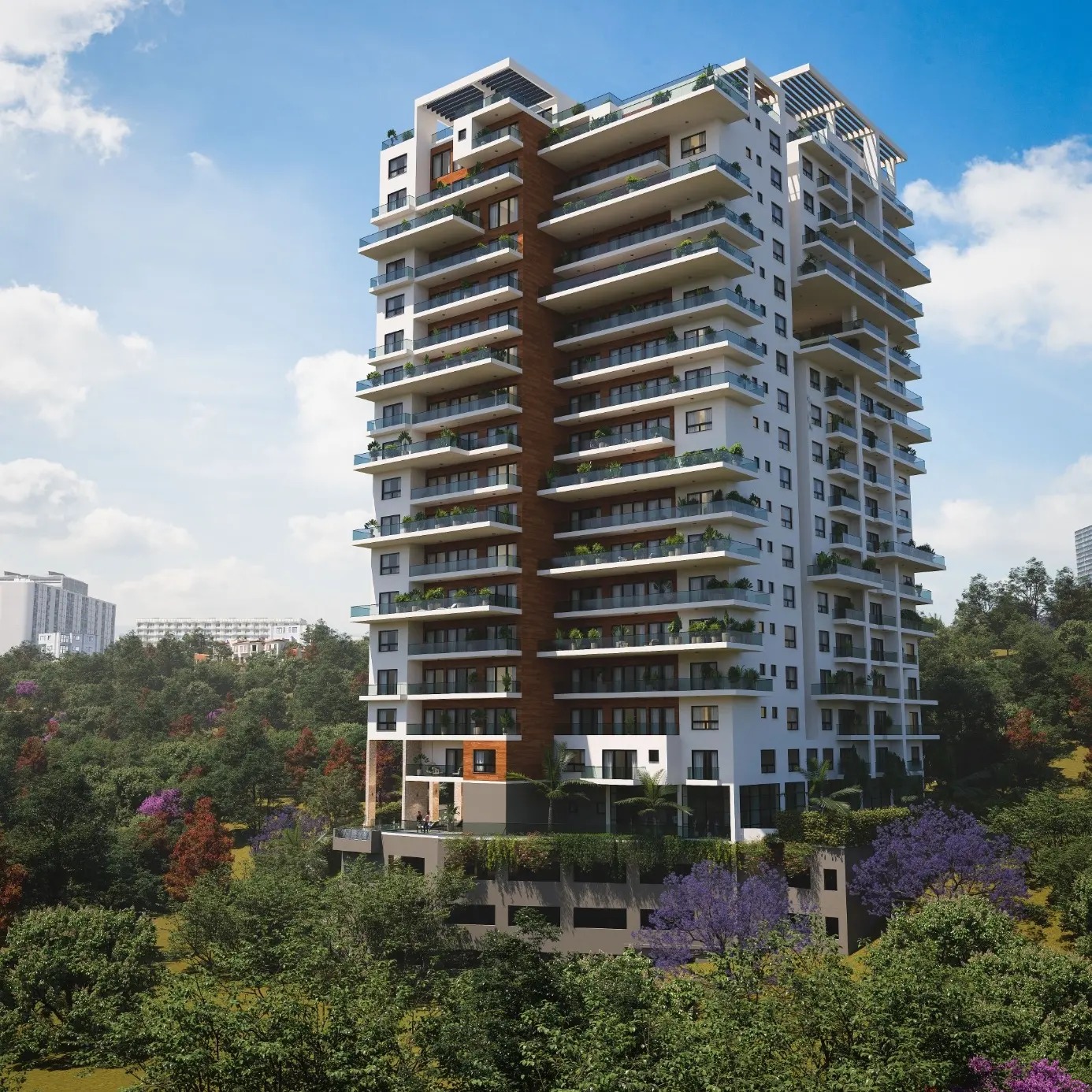 Modern 1 , 2 , 3 and 4 bedroom apartment for sale in Riverside drive.