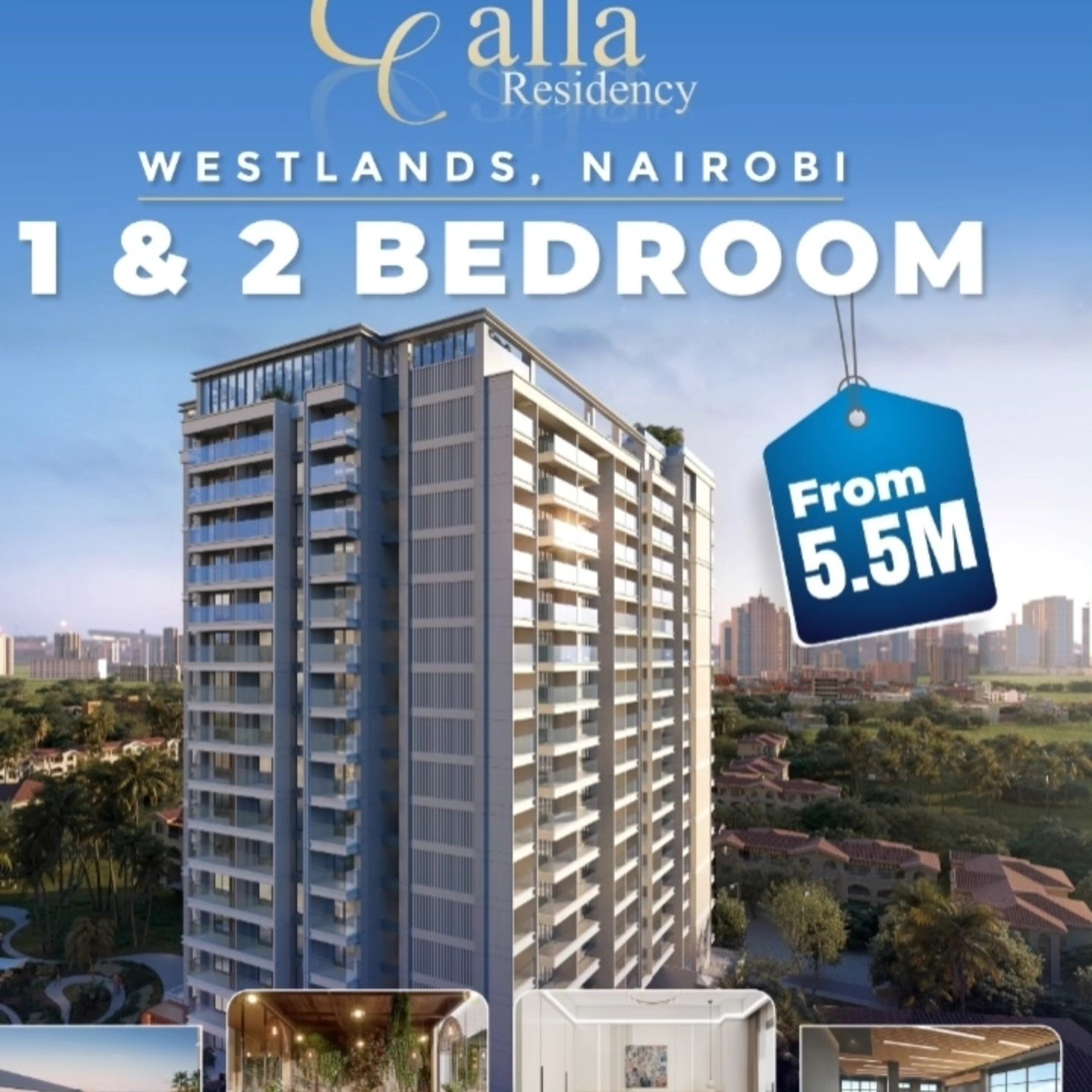 1 and 2 bedroom apartment for sale in Westlands