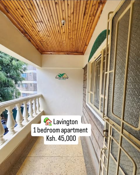 1 bedroom apartment to let in Lavington