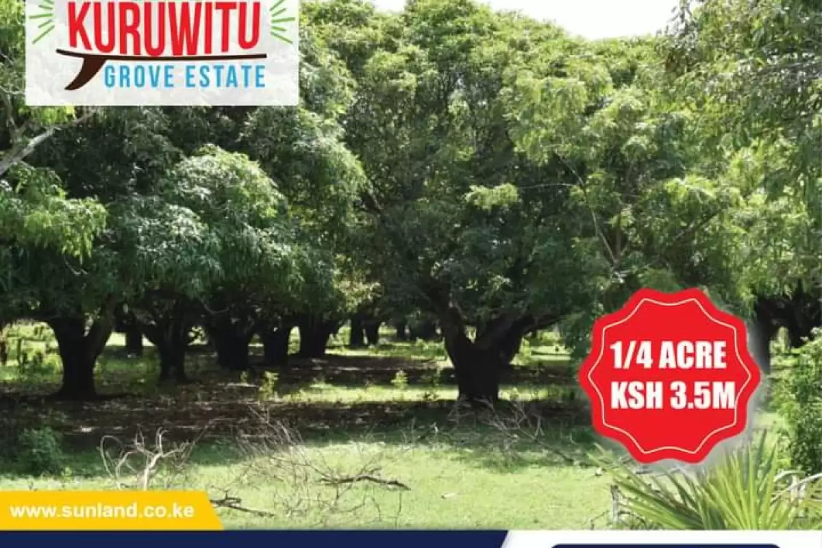 Land for sale in Kuruwitu Image