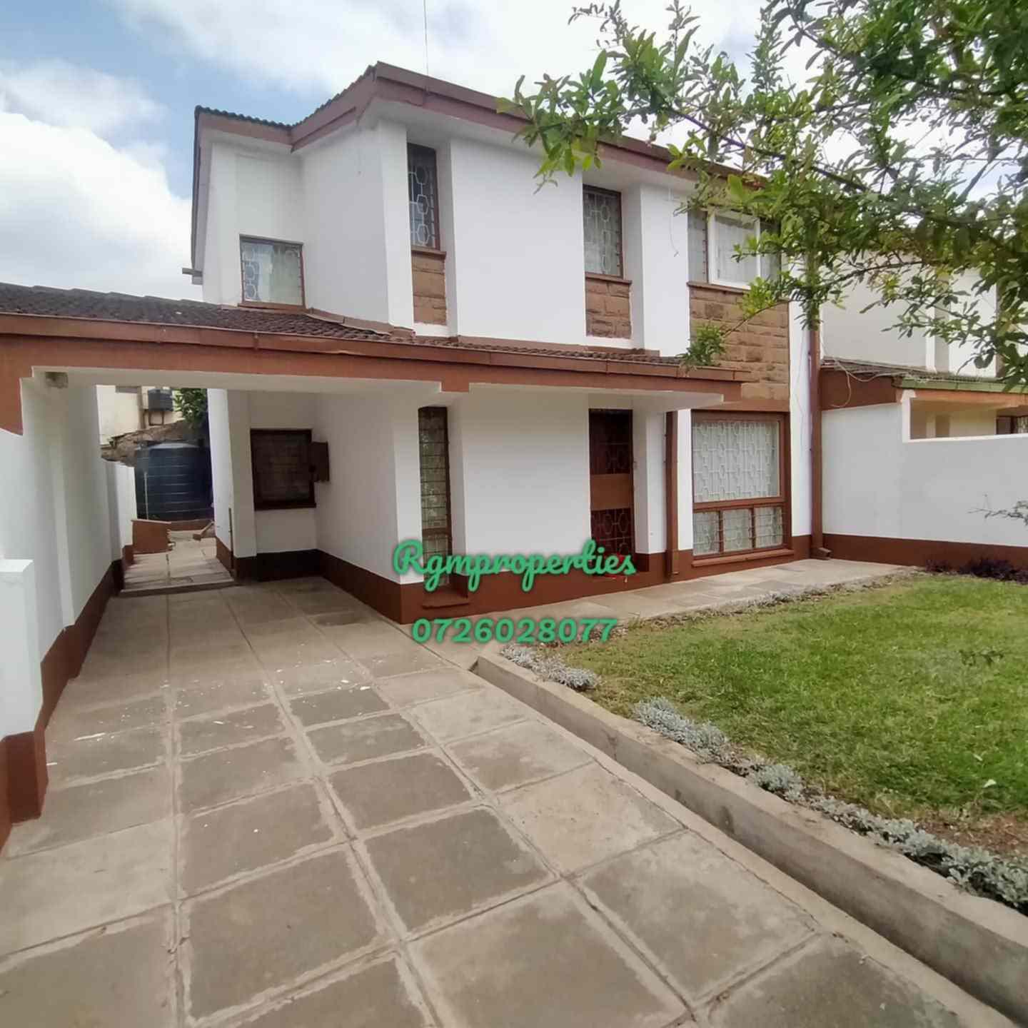 Modern three bedroom to let in Langata