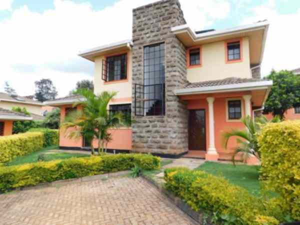 3 bedroom villa for rent along Kiambu road