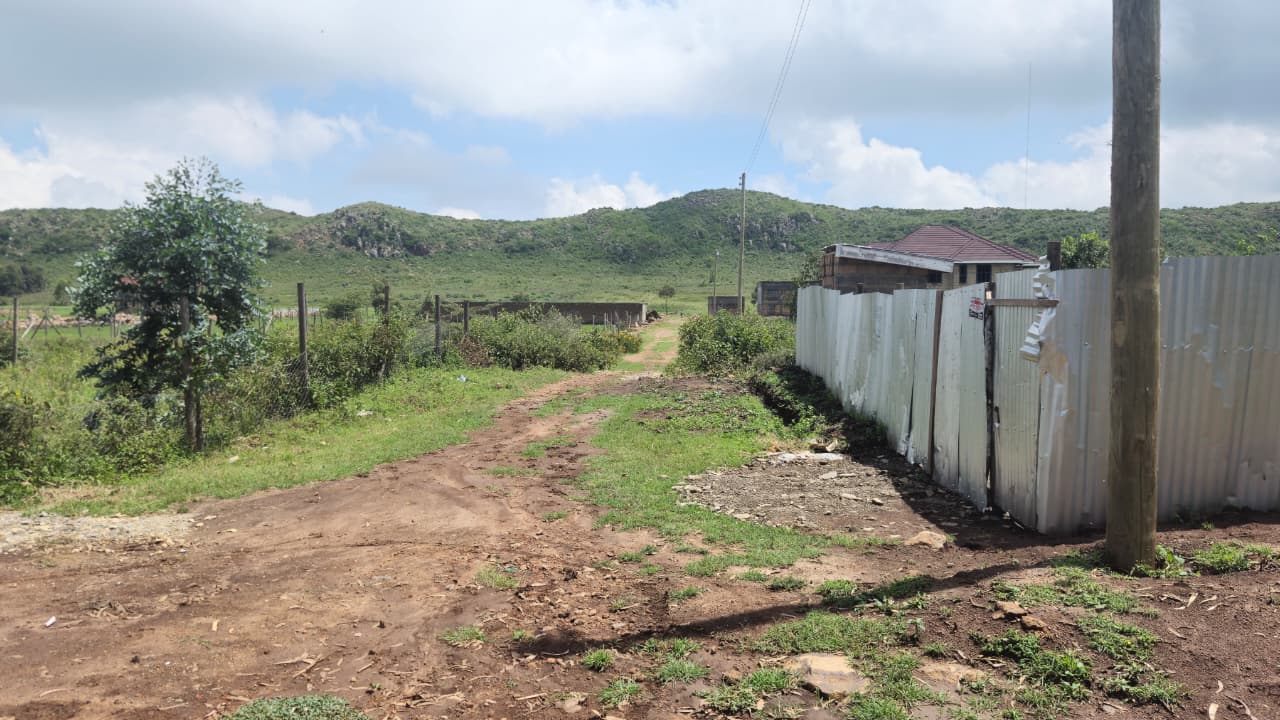 1/8 acre plot for sale in Nguirubi, Thigio in Kikuyu.