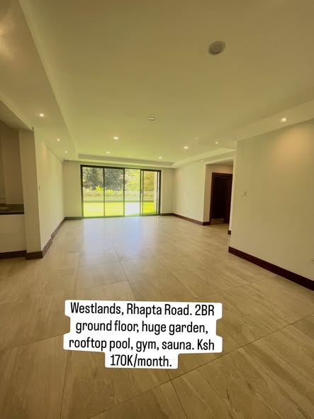 2-Bedroom Apartment to let in Westlands, Rhapta Road