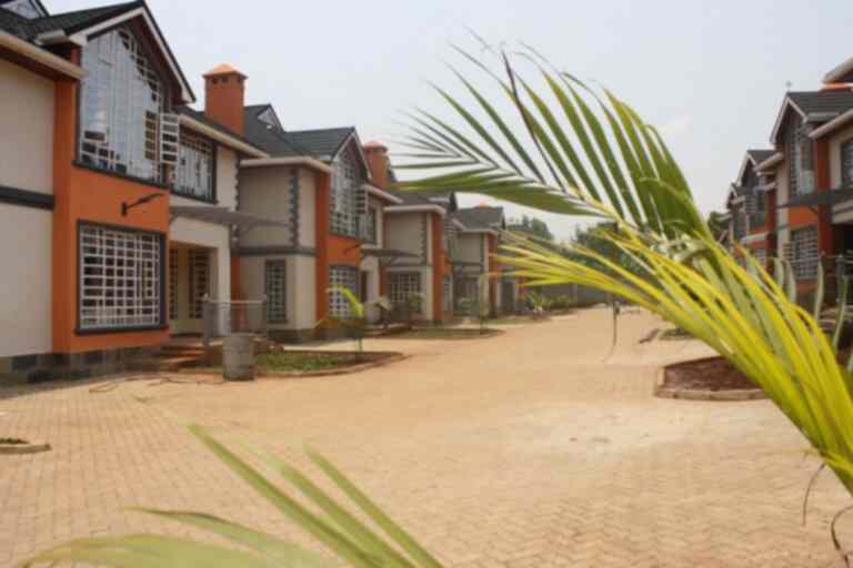 4 bedroom Maisonnette in a gated community for rent kiambu road