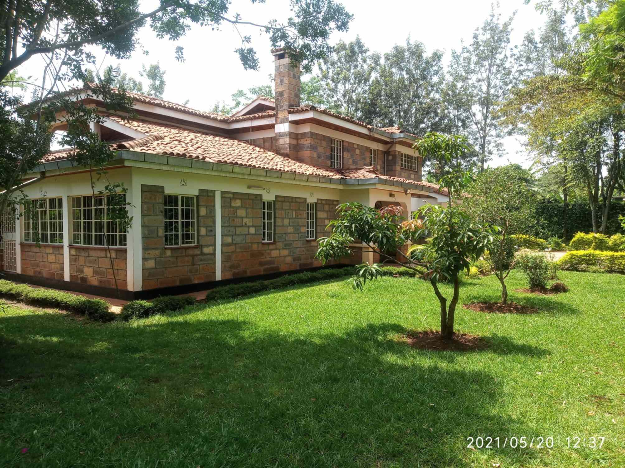 Four bedroom mansion to let in Muthaiga