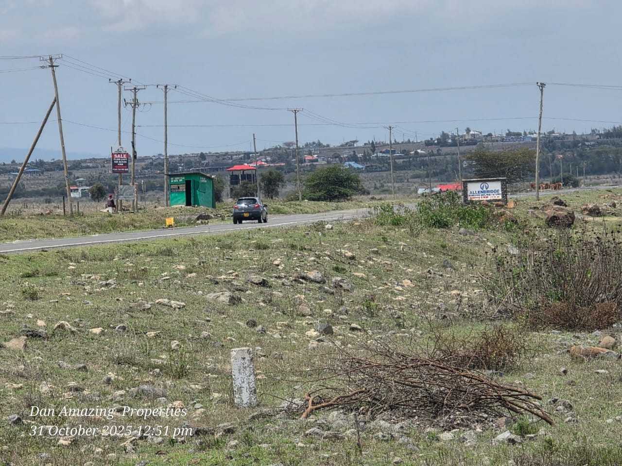 3 acres land for sale in Pipeline Road Birika