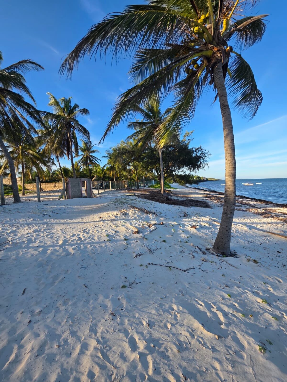 3 Acres Prime White Sand Beachfront Land for Sale in Watamu – Paparemo Area
