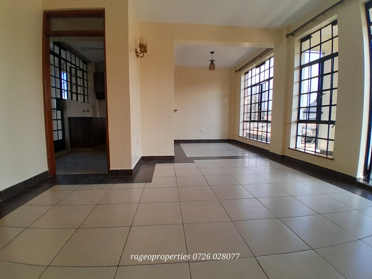 3 bedroom apartment to let in langata