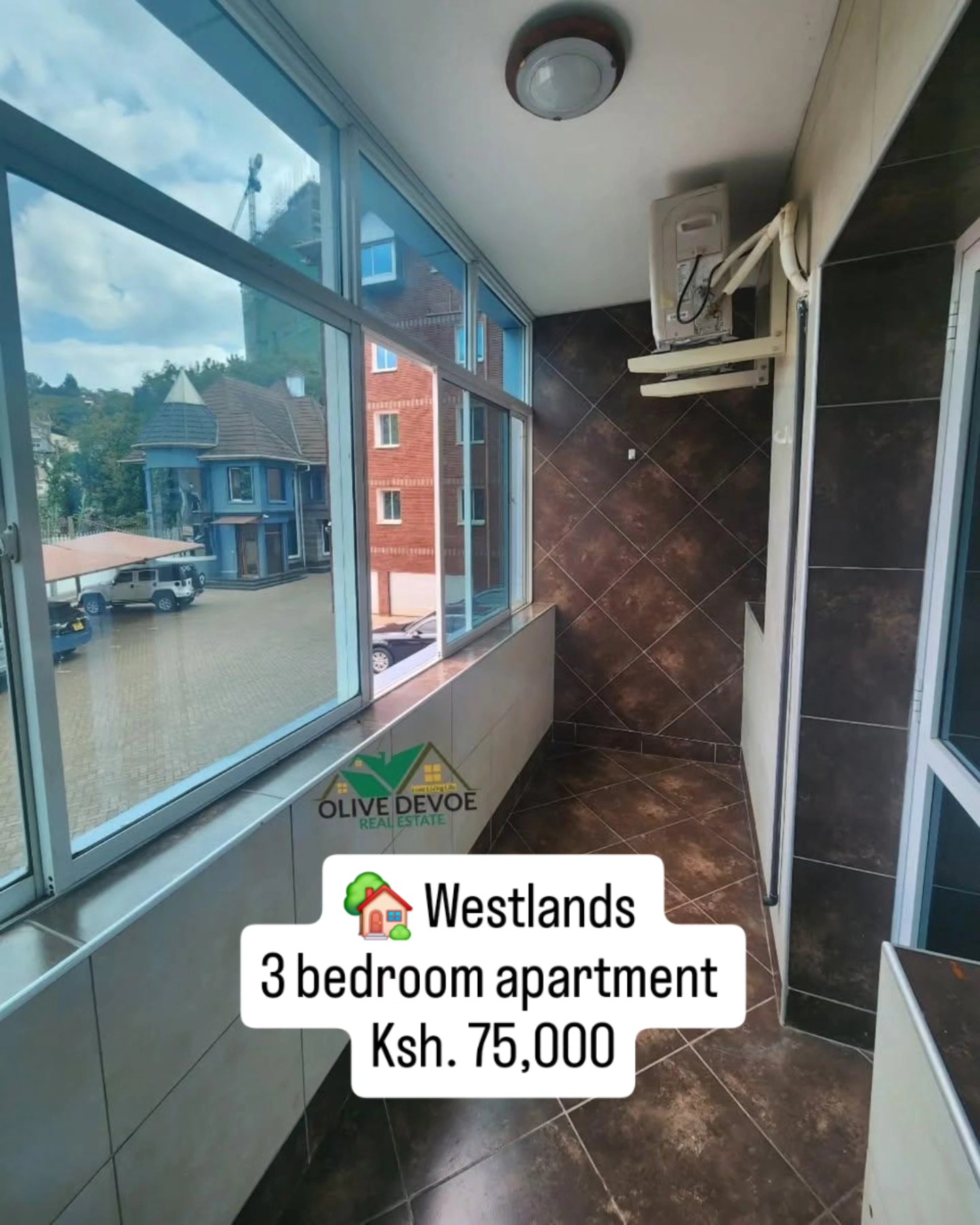 3 bedroom apartment to let in westland
