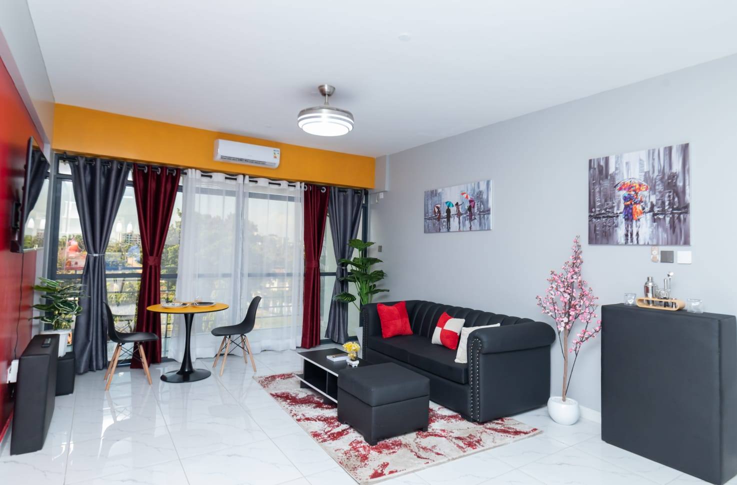 3 BEDROOM APARTMRNT FULLY FURNISHED TO LET IN NYALI