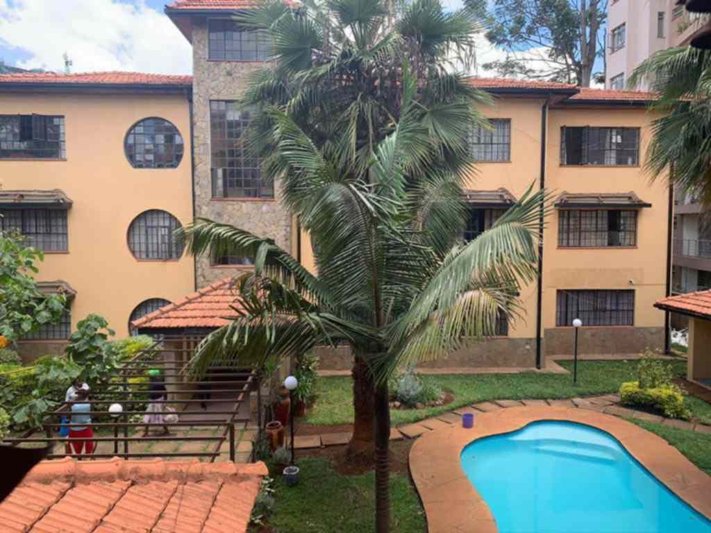 Furnished three bedroom to let in Kileleshwa