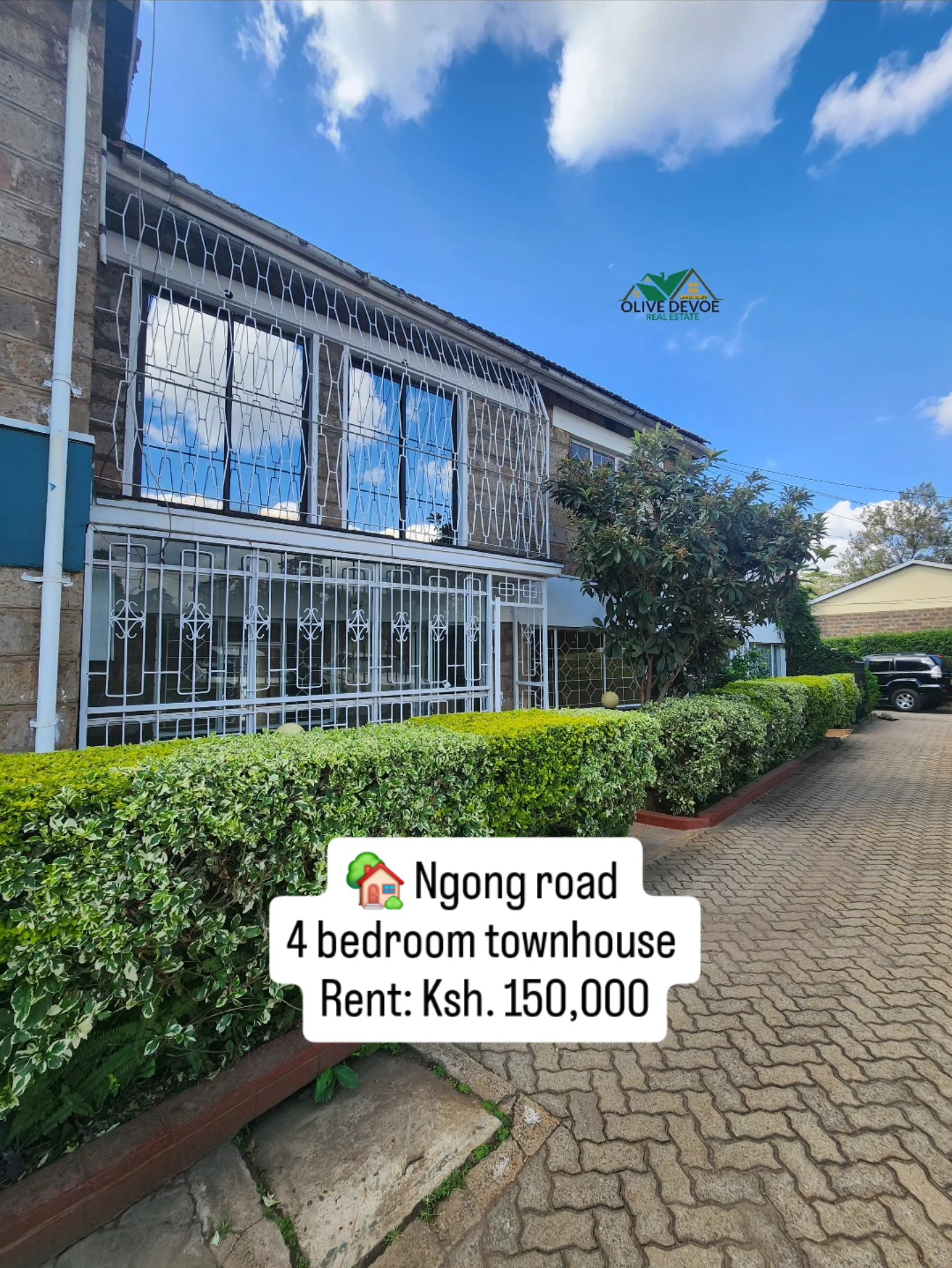 4 bedroom + dsq townhouse to let in Ngong Road