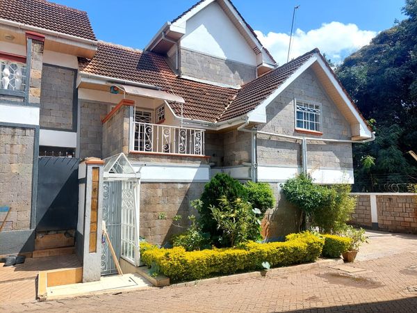 4 bedroom maisonette to let in Kileleshwa