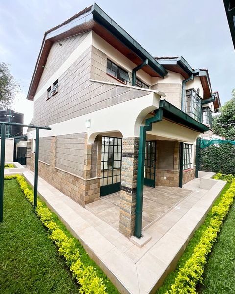 4 bedroom maisonette to let in Muthaiga North