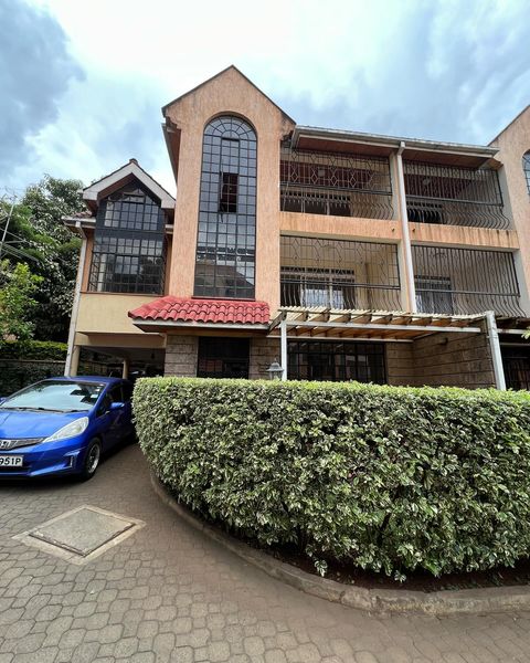 4 bedroom townhouse to let in kileleshwa