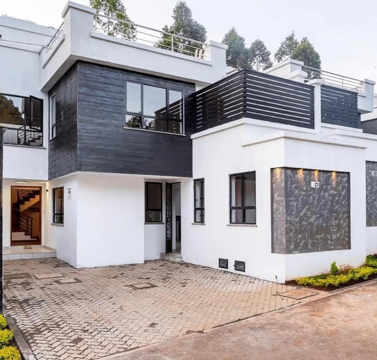 4-Bedroom Townhouse with SQ for Rent - Gated Community in Kitisuru