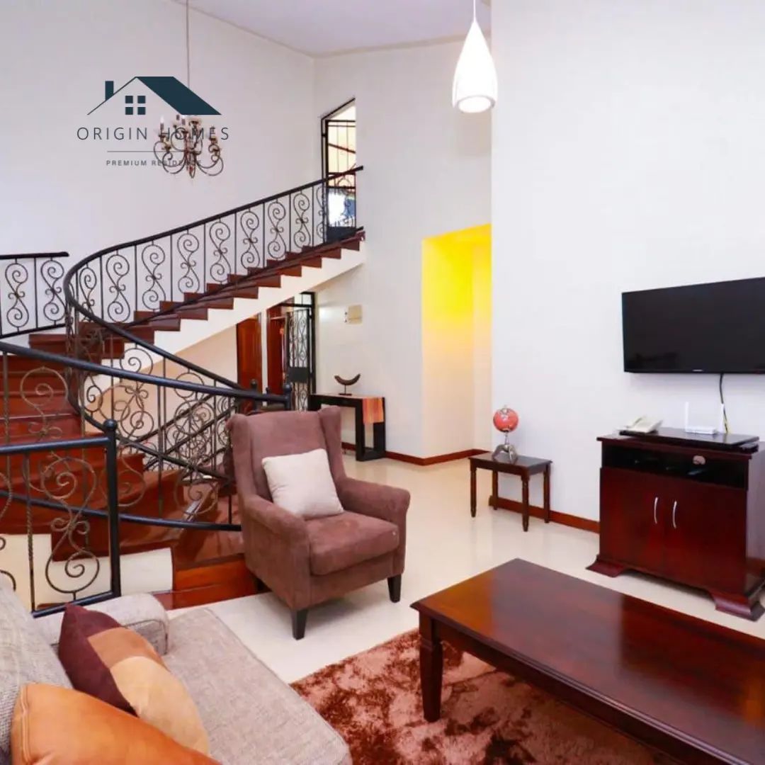 5 bedroom Furnished Townhouse For Rent in Westlands