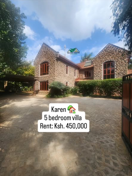 5 Bedroom Maisonette To Let in Karen