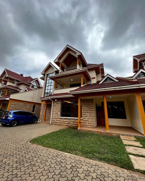 5 bedroom townhouse available for rent in kilimani