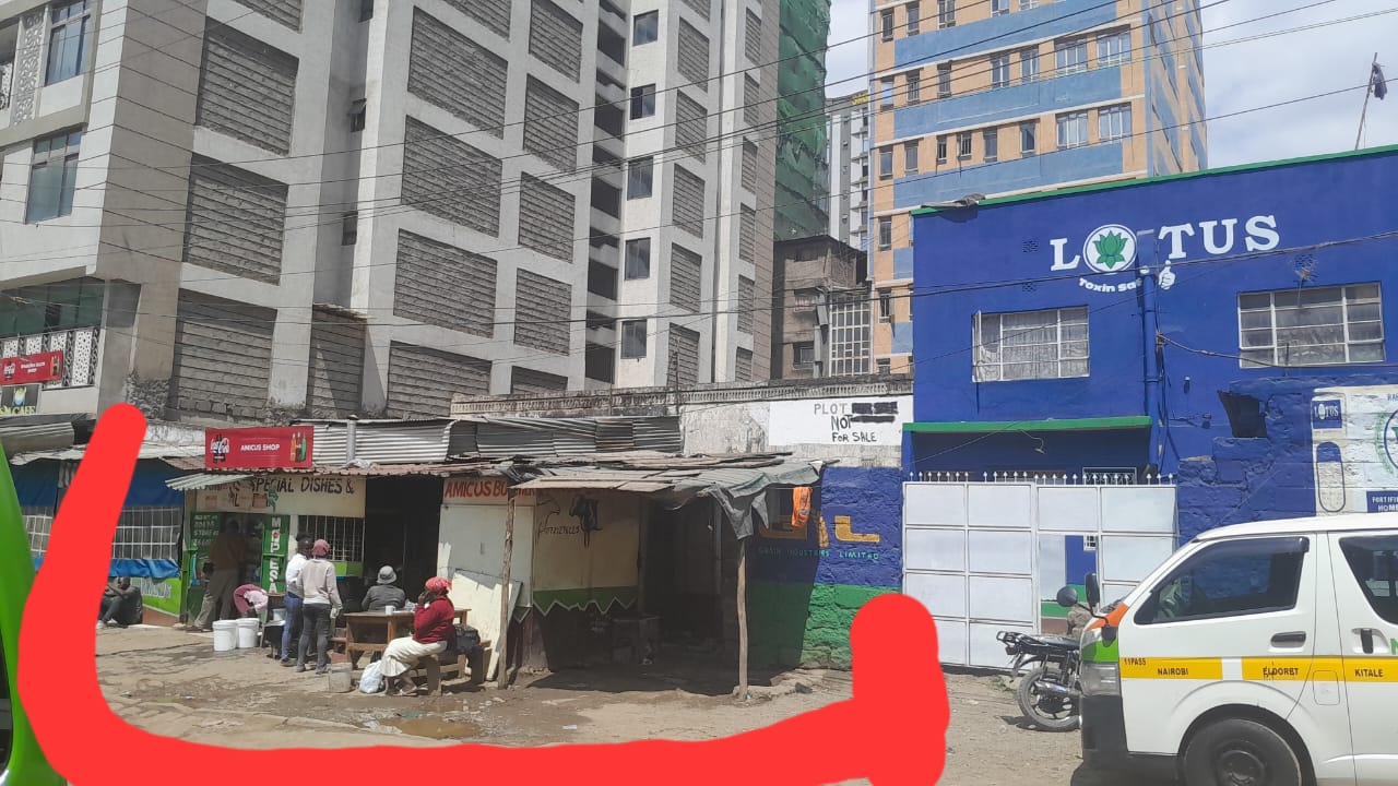 50 by 100 plot for sale in Pangani Image