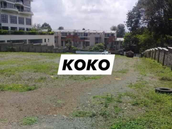 3 quatre acres land and plot for sale in Westlands