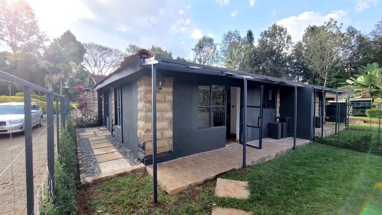 A 3 bedroom bungalow available for rent in Loresho