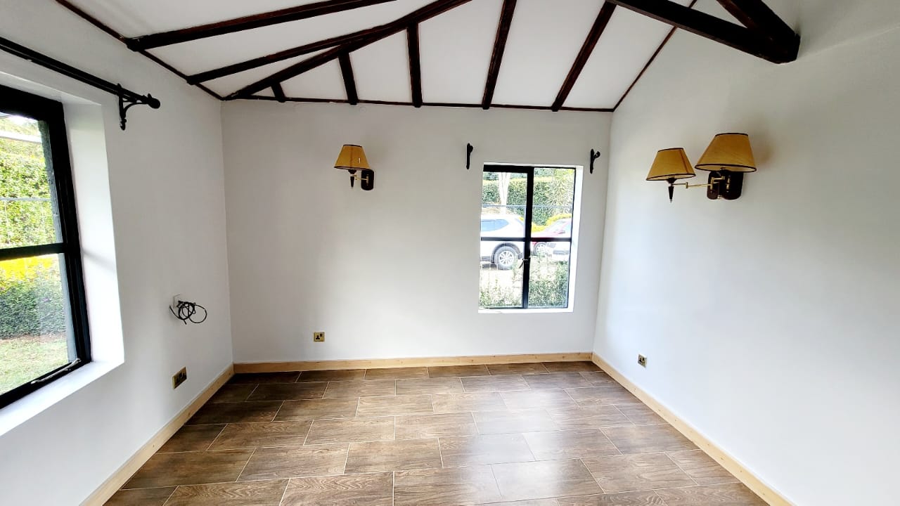 A 3 bedroom bungalow available for rent in Loresho Image