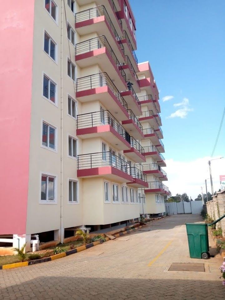 A lovely two bedrooms, block of an apartment for rent in lenana garden