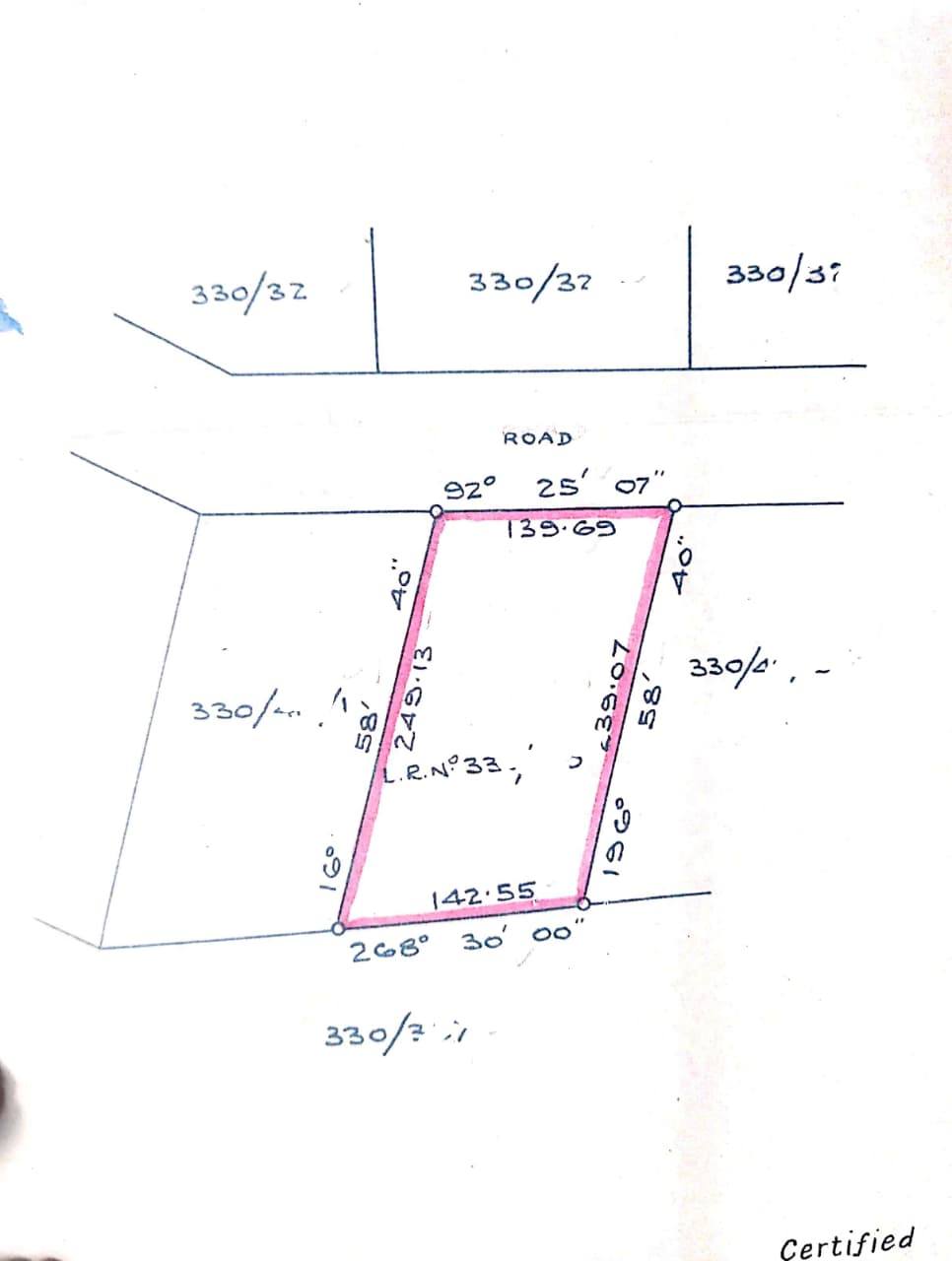 ¾ ACRE PRIME COMMERCIAL PROPERTY FOR SALE – KILIMANI, OLENDUME ROAD Image