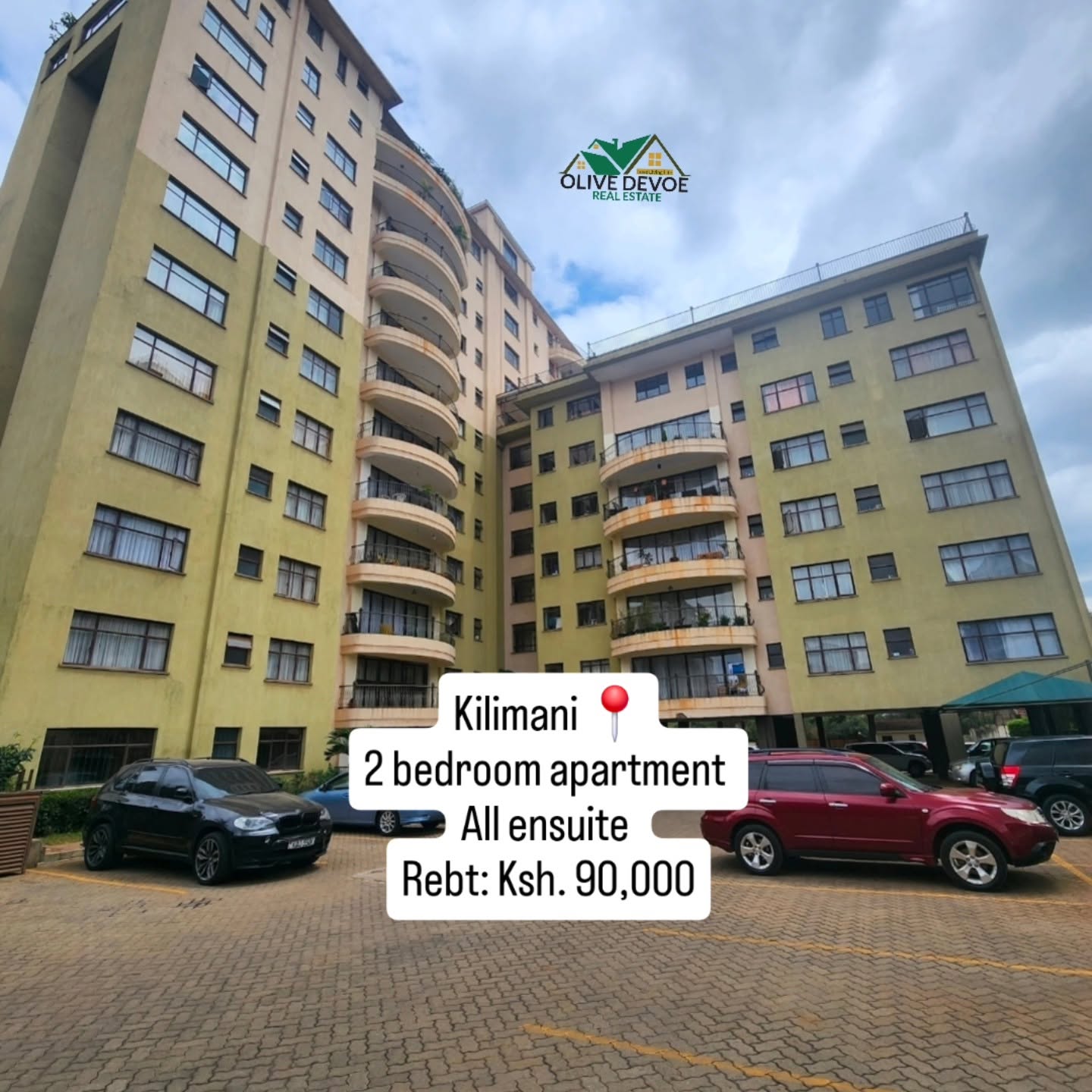 bedroom apartment all en suite apartment to let in kilimani.