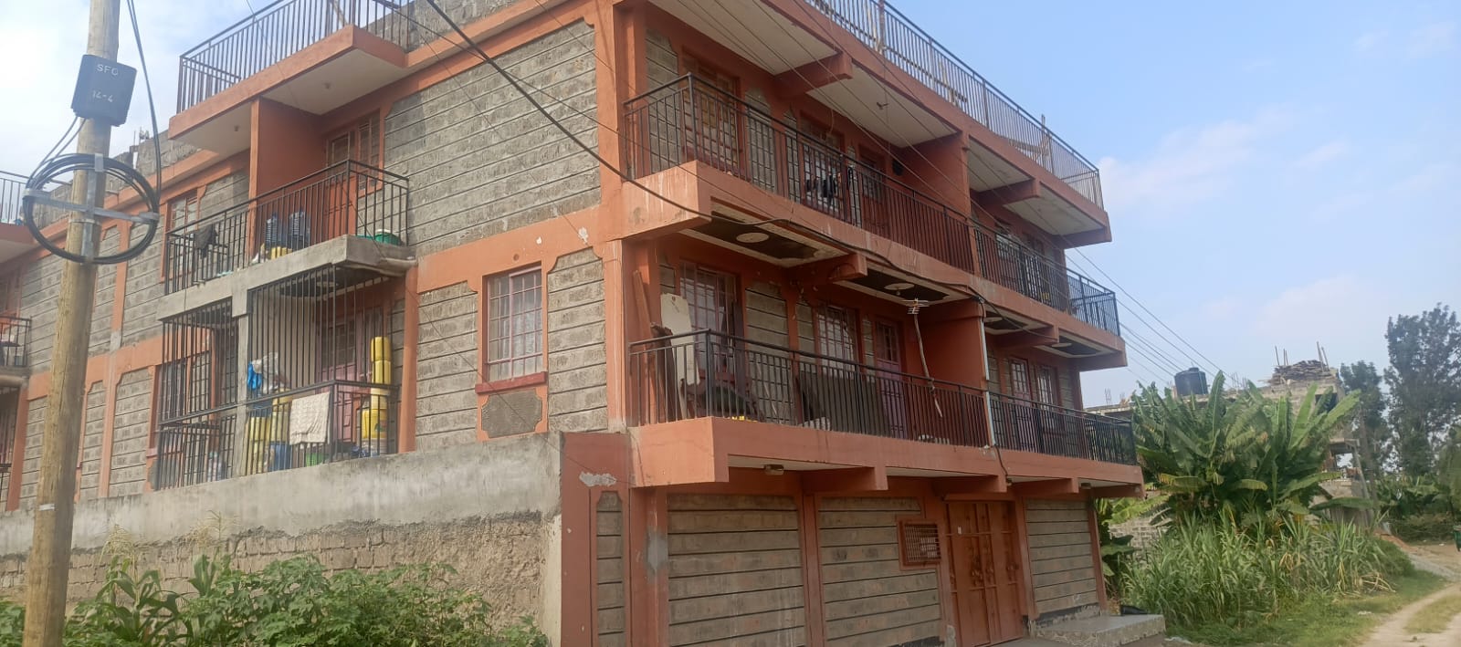 block of apartment for sale at Mwiki kasarani