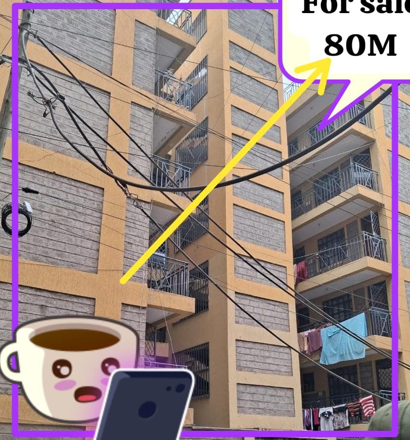 Block of apartment for sale at Nairobi Imara Daima.