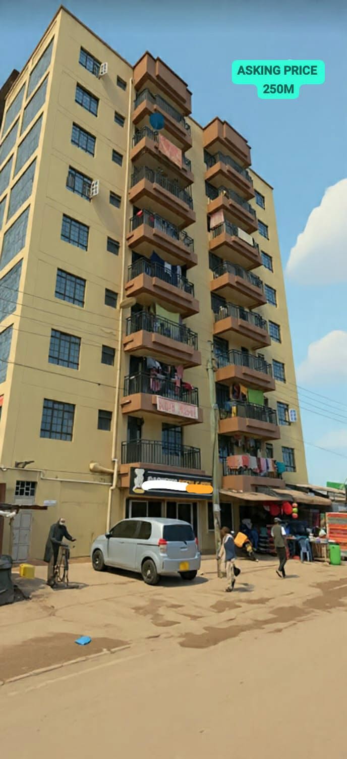 block of apartment for sale in donholm