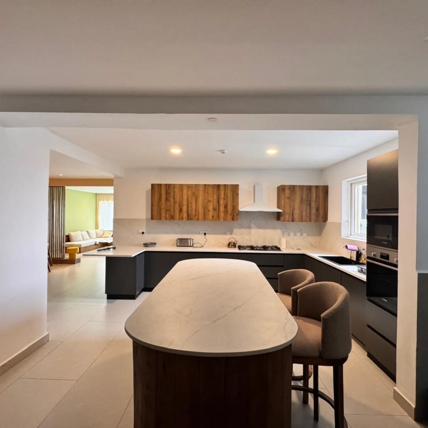 Brand New Fully Furnished 3-Bedroom + SQ Apartment (High Floor) To Let in General Mathenge Image