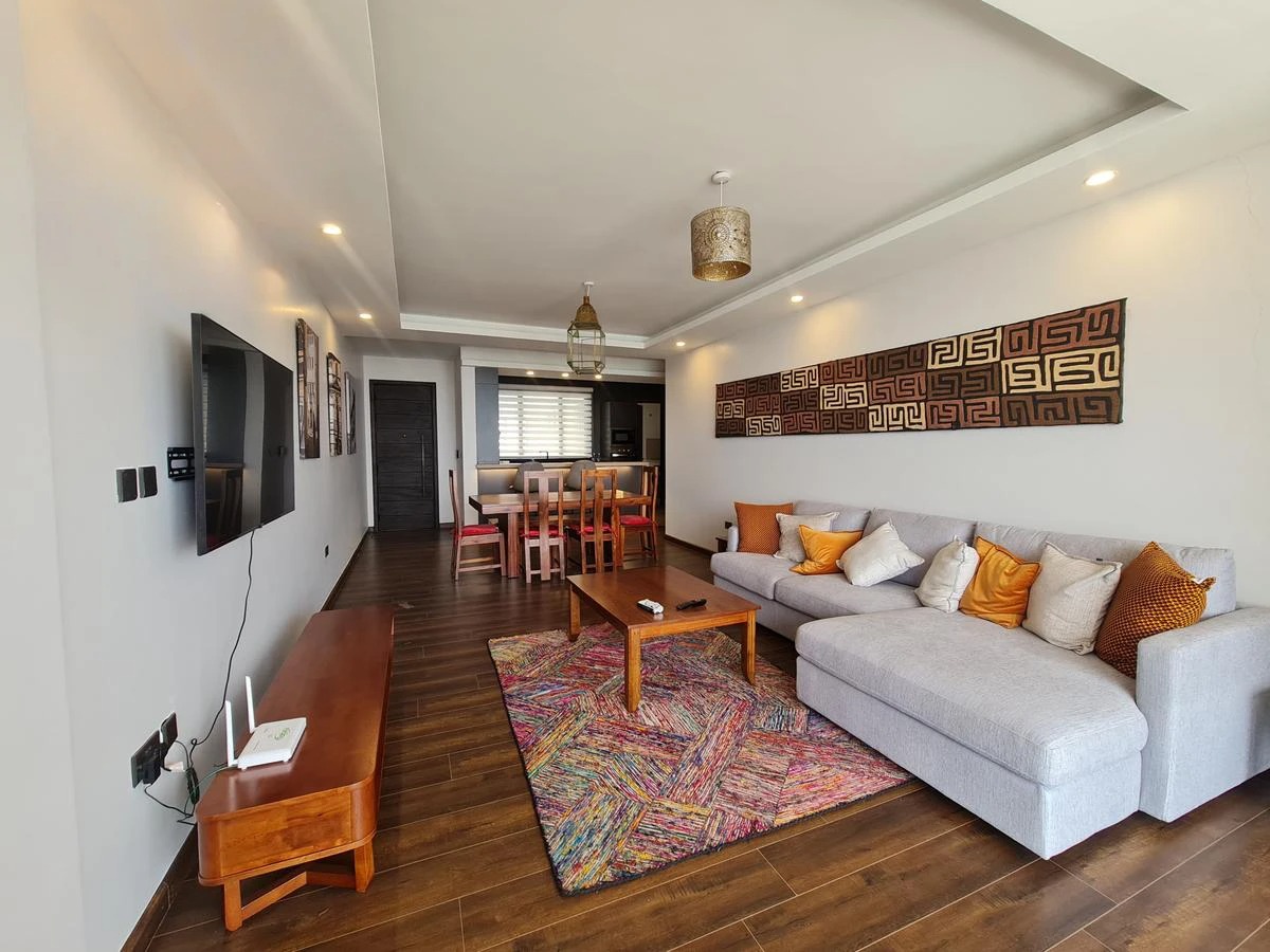 Charming & Tastefully Furnished 3-Bedroom Apartment + DSQ for Rent – Westlands