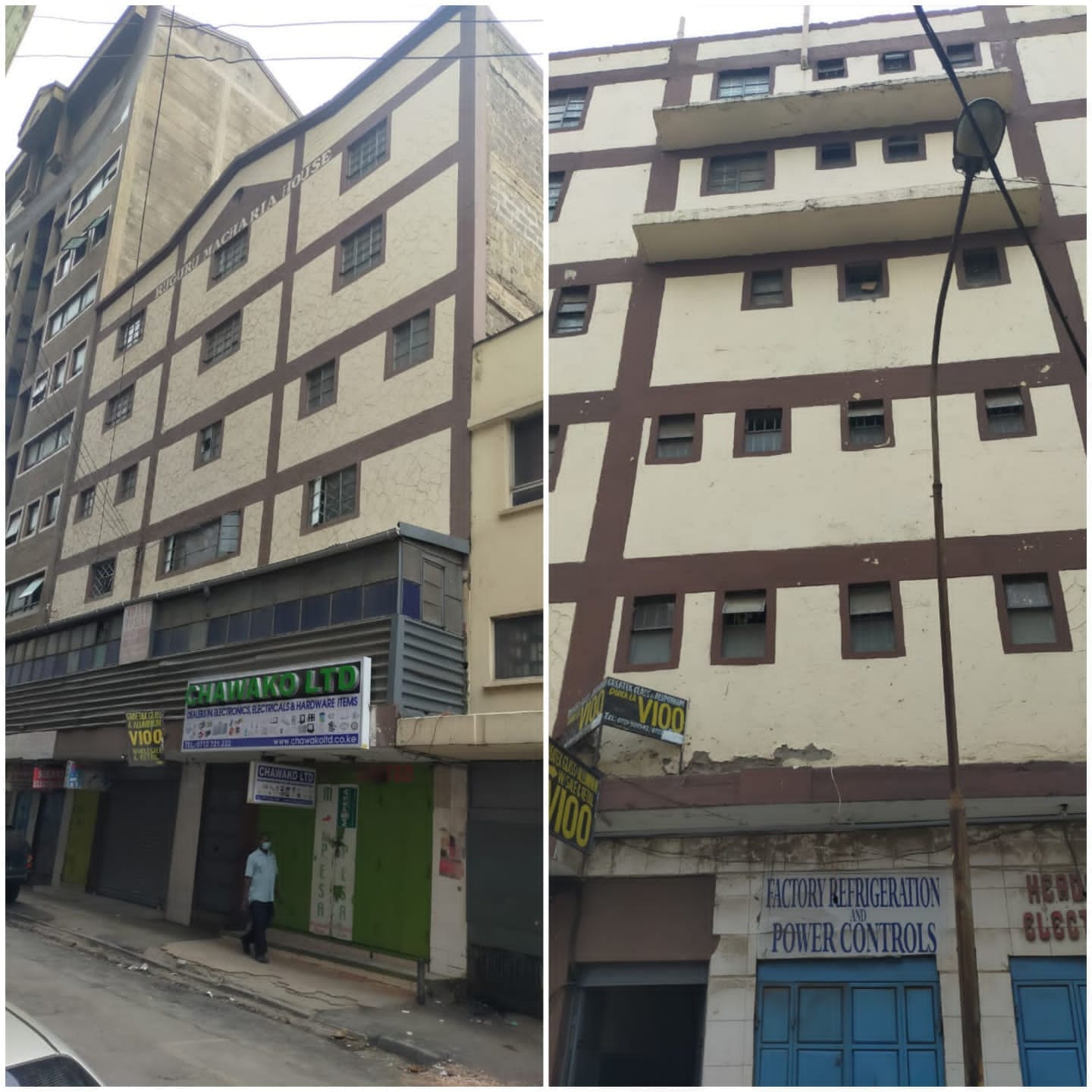 Commercial building for sale in Nyamakima along duruma road.