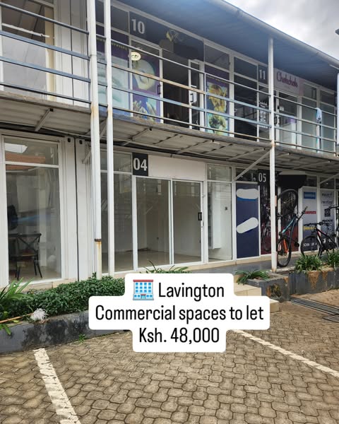 Commercial shops/stall for rent in Lavington
