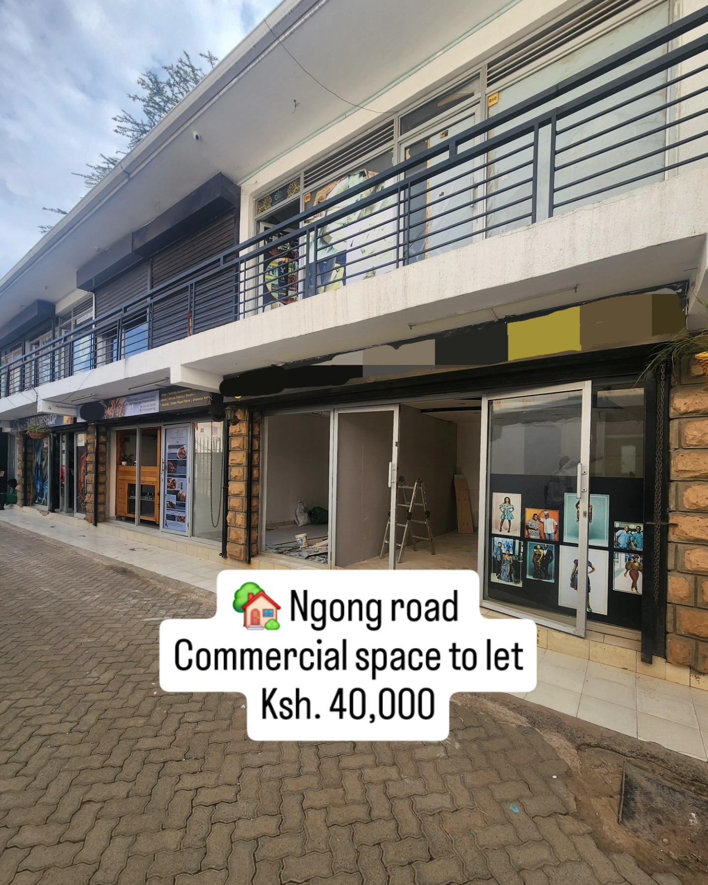 Commercial stalls/shops to let on Ngong Road
