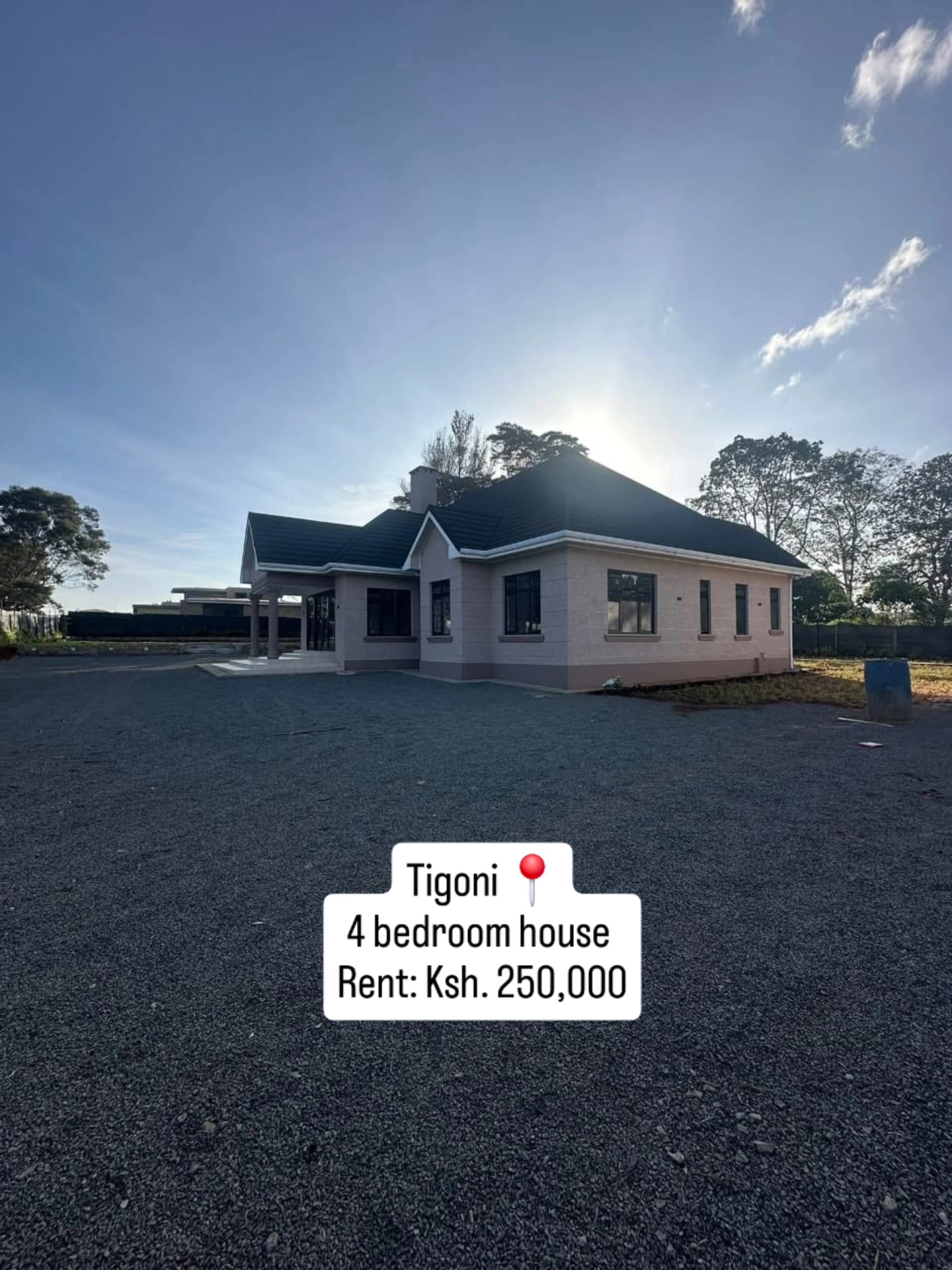 Elegant 4 bedroom bungalow to let in Tigoni