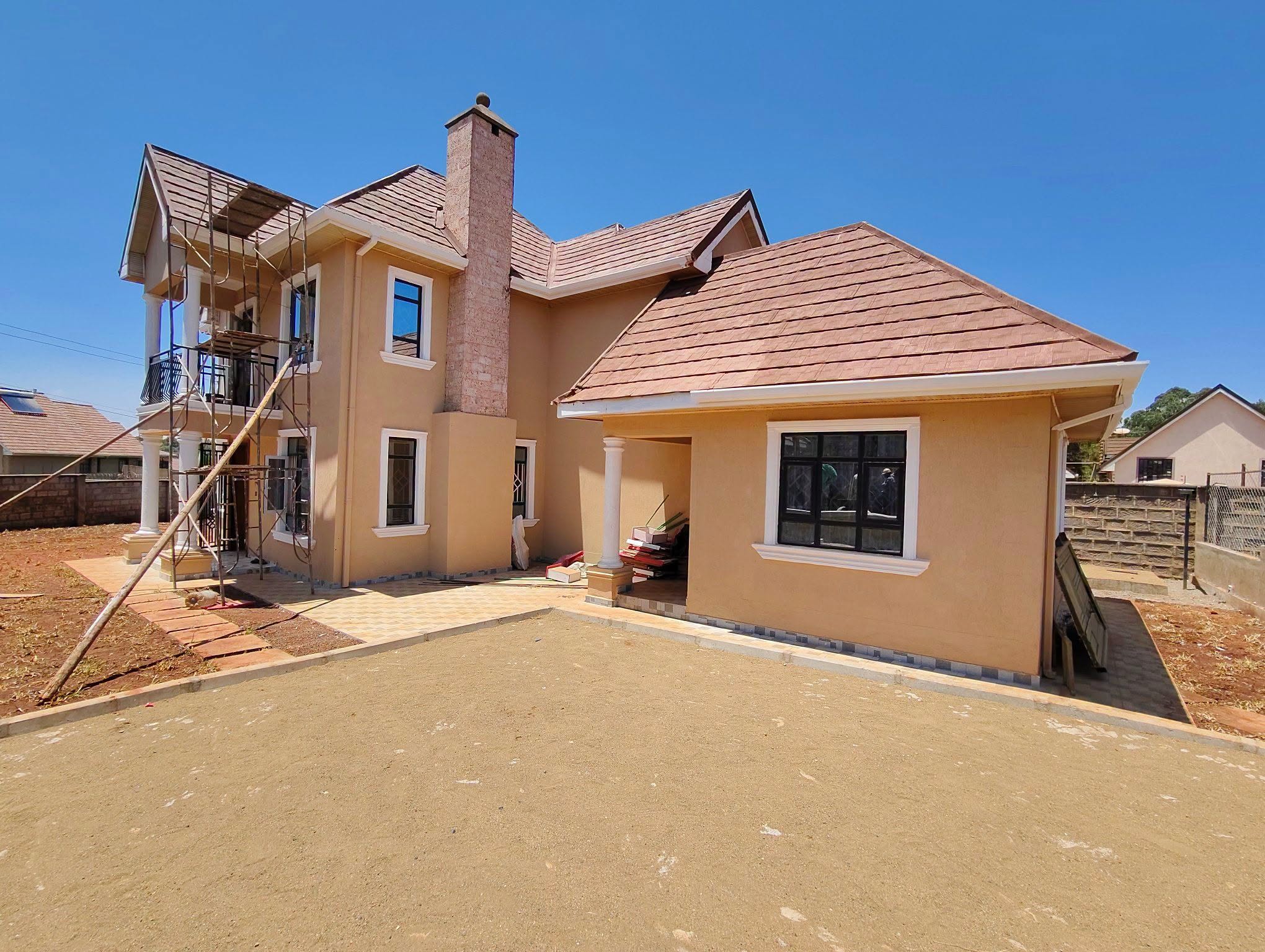 elegant new 4 bedroom villa for rent in ngong kibiko