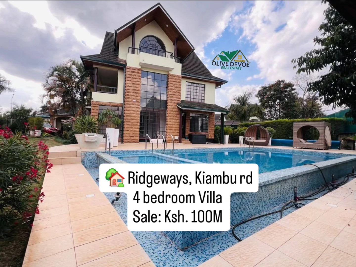 Exquisite 4-Bedroom Villa For Sale in Ridgeways Image