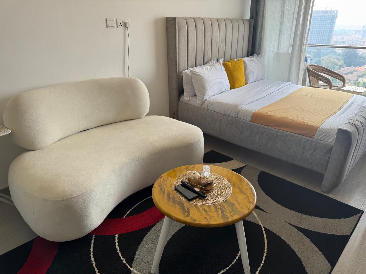 Finished studio apartment Image