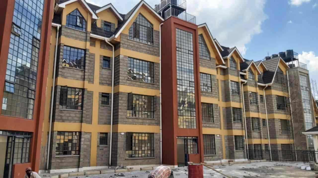 2 bedroom newly built apartments for rent along Kiambu road