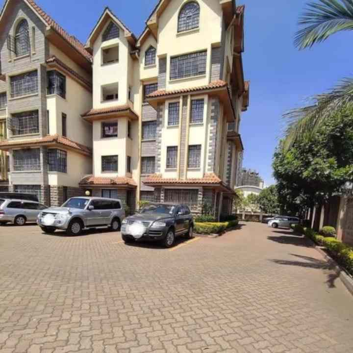 3 bedroom apartment for rent in Kilimani