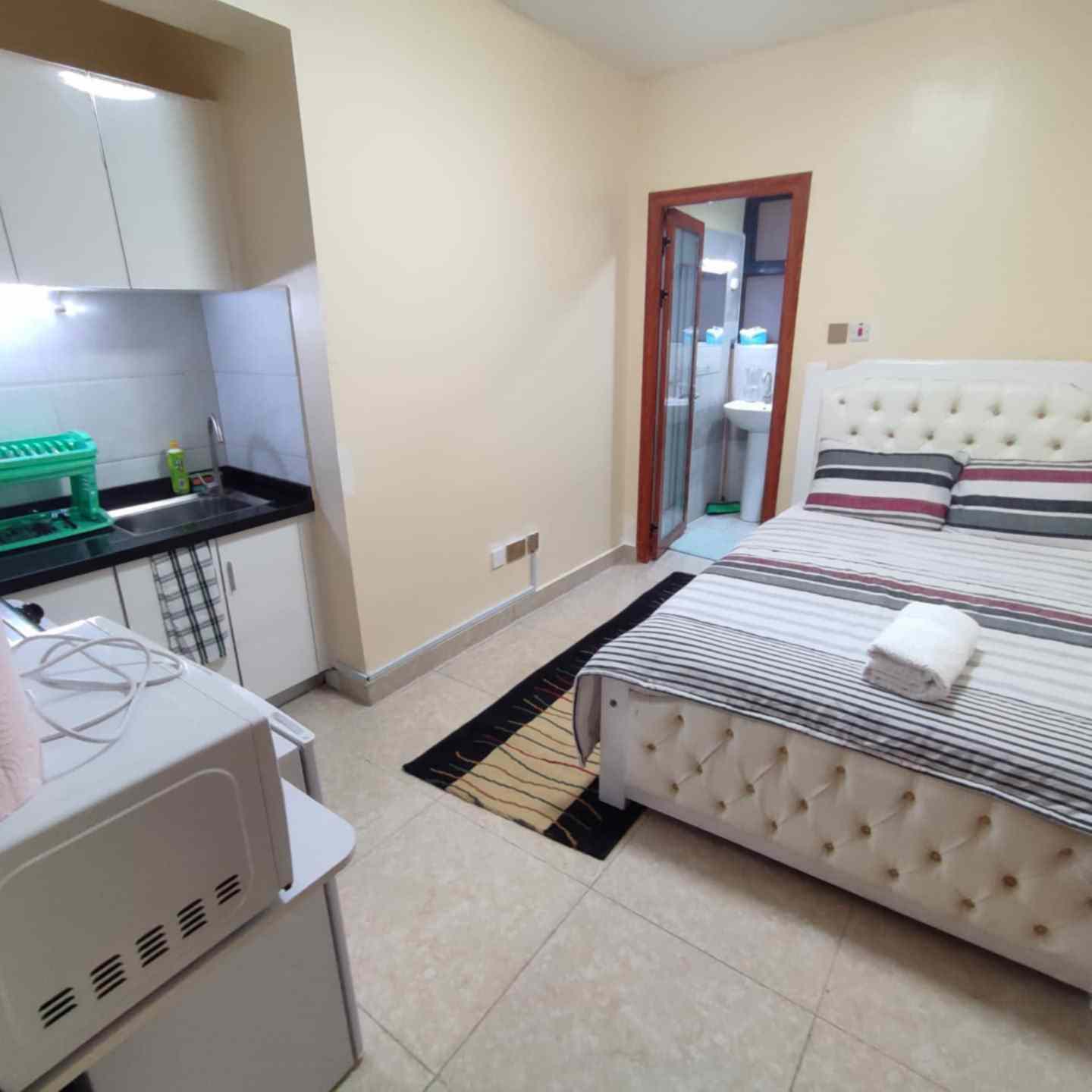 Furnished studio apartment for rent in Kileleshwa