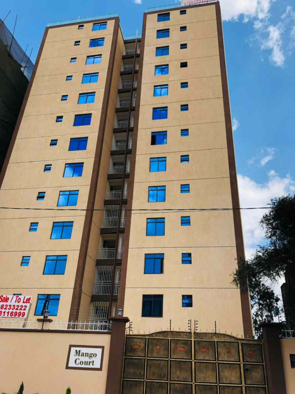 spacious 3 bedroom apartment for sale in Kilimani