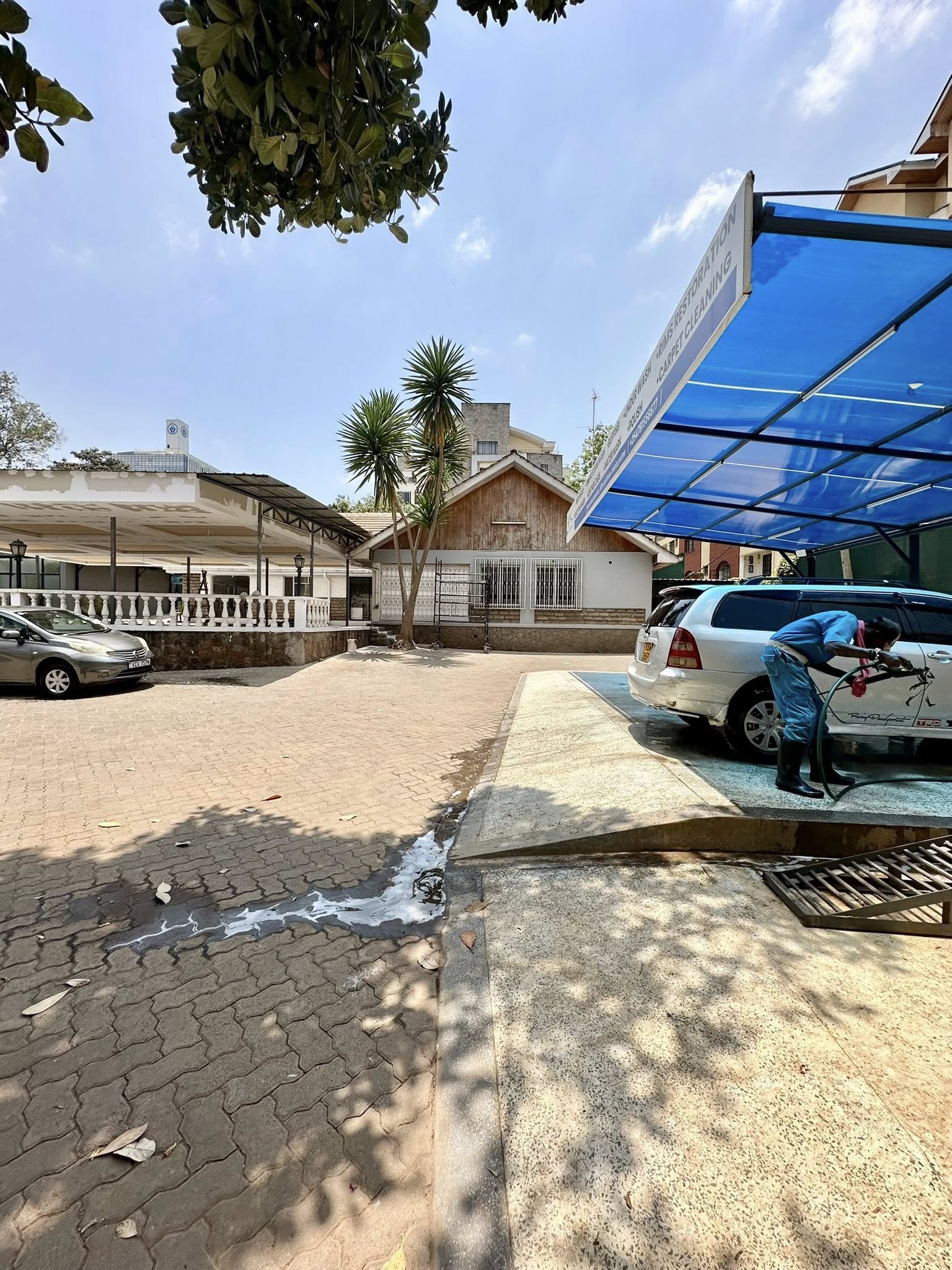 Fully equipped carwash space for sale and lease in a prime location, Off Rhapta rd Image